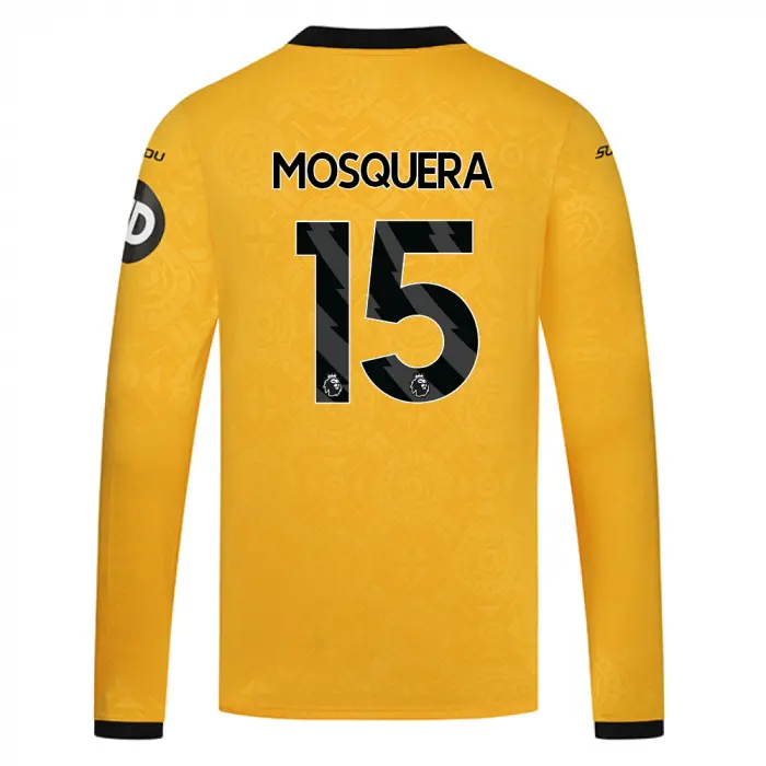 Wolverhampton Wanderers Store | Shop Official 2025-26 Wolves Home Shirt – LS MOSQUERA 15 Wolves Gear